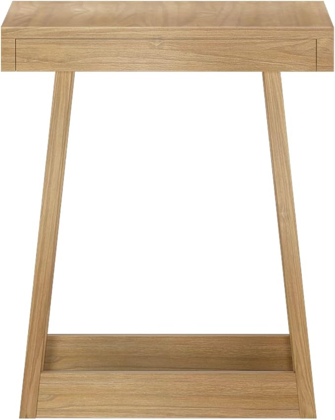 Plank+Beam Classic Square Side Table, Slim Side Table - Image 7