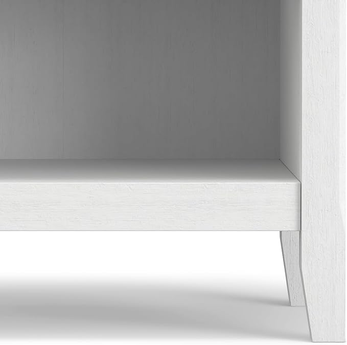SIMPLIHOME Amherst SOLID WOOD 24 inch Wide Transitional Bedside Nightstand - Image 8