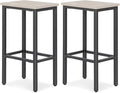 Athena Collection Bar Stools Set of 2, 26 Inches Counter Height Bar Stools by AthenaCollectionFurniture
