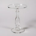 LIKENOW Acrylic End Table, Acrylic Side Table, Modern Nightstand by LIKENOW
