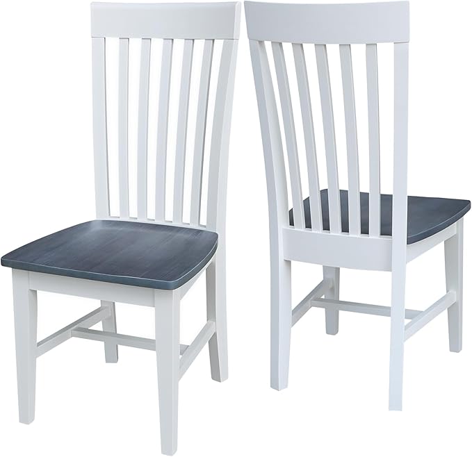 International Concepts Set of Two Tall Mission Chairs - Image 8