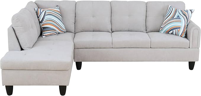 NicBex Sectional Couch 3 Pieces Sofa Set - Image 4