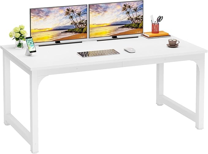 LITTLE TREE 63 Inch Large Executive Computer Office Desk by LITTLETREE