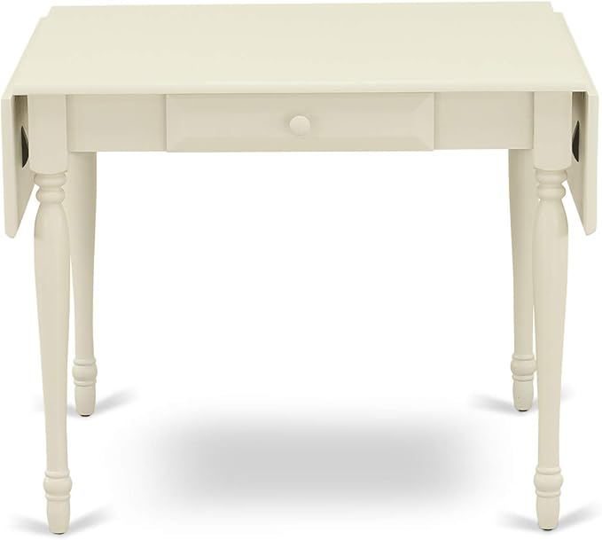 East West Furniture MZGR5-LWH-W 5 Piece Dining Set Includes a Rectangle Dining - Image 8