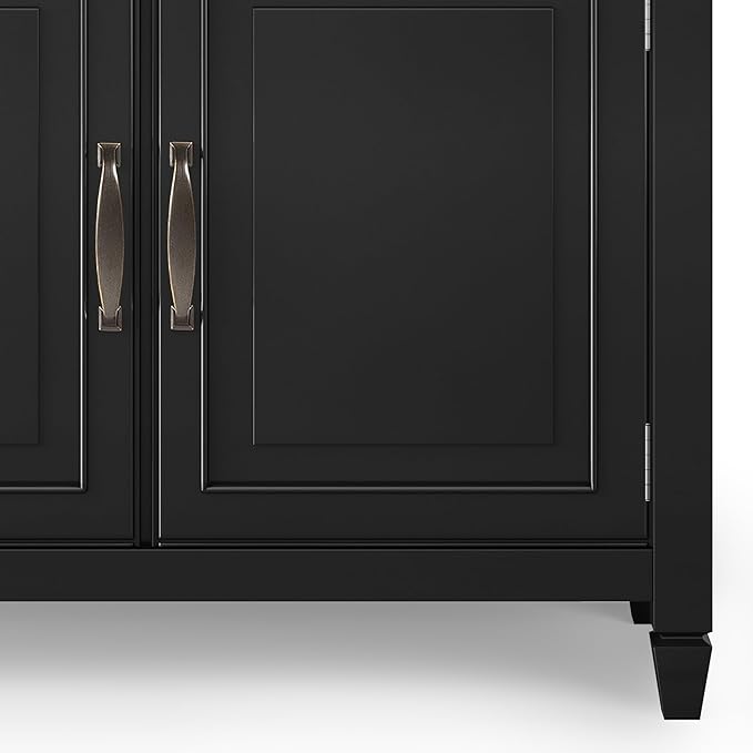 SIMPLIHOME Connaught SOLID WOOD 40 inch Wide Traditional Entryway Storage - Image 7