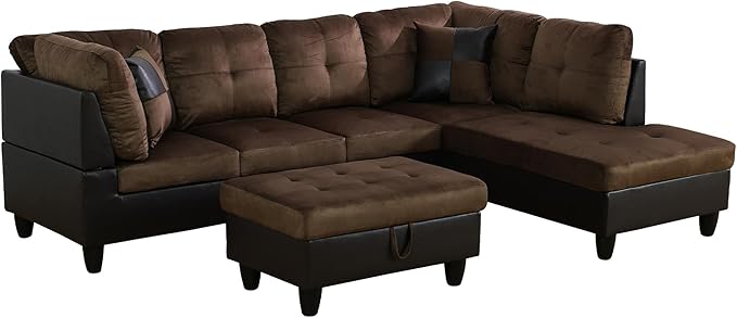103.5" Oversized Sectional Couch, L Shaped Couch - Image 7