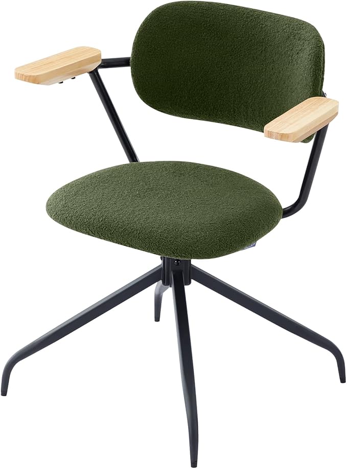 Modern Swivel Dining Chairs Set of 2 - Image 9