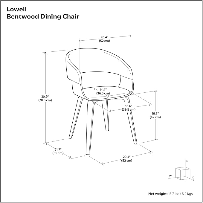 SIMPLIHOME Lowell Dining Chairs - Image 3
