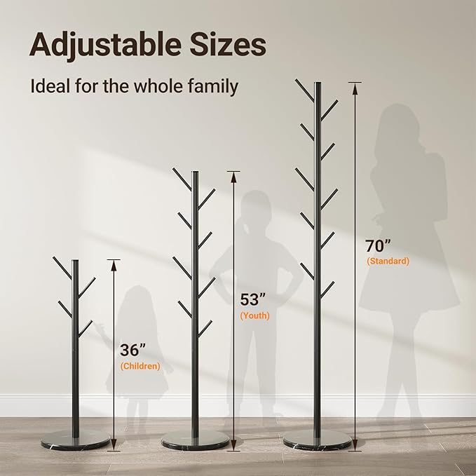 ELYKEN Coat Rack Freestanding - Image 2