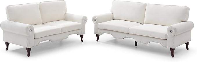 2 Piece Sectional Sofa Set, 2+3 Seat Convertible Couch - Image 3