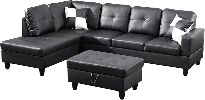 103.5" Oversized Sectional Couch, L Shaped Couch - Image 7