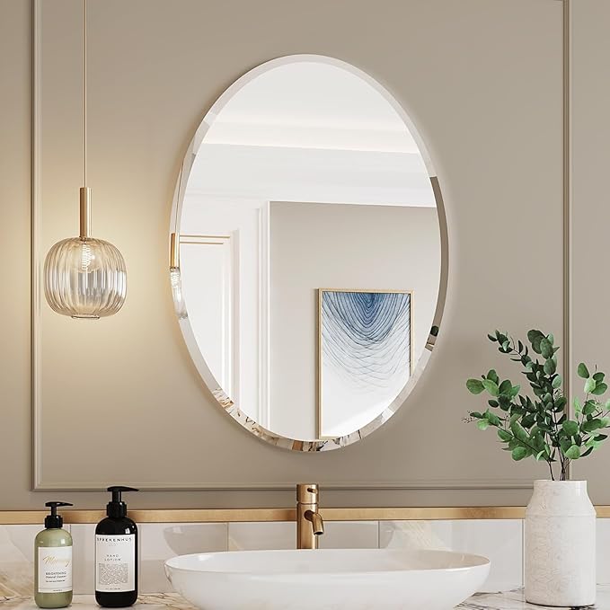 KOHROS Bathroom Mirrors for Over Sink - Image 7