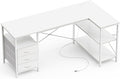 Huuger L Shaped Office Desk by Huuger