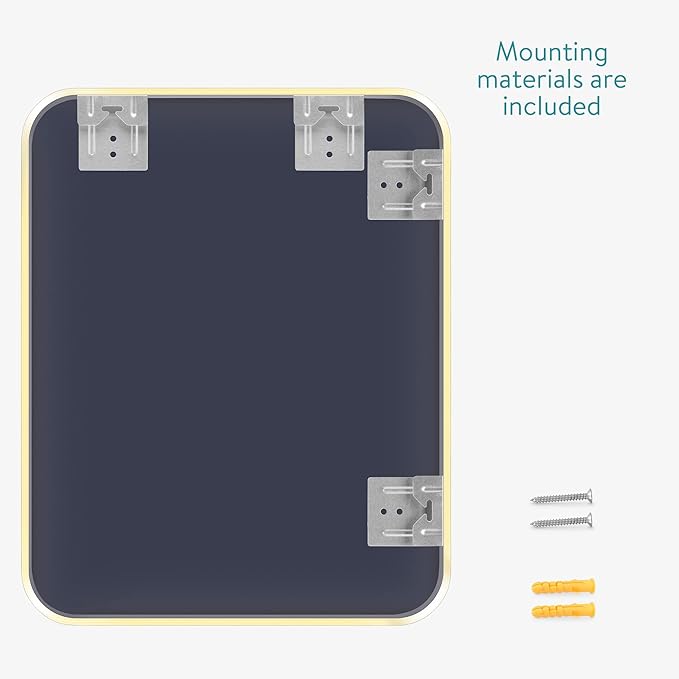 Navaris Rectangular Wall Mirror - Image 6