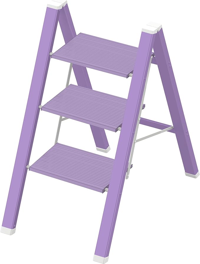 3 Step Lightweight Folding Ladder by Takingstepsup