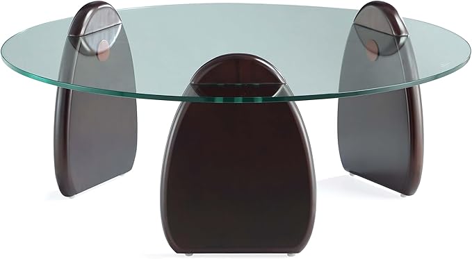 Manhattan Comfort Artesia Round Coffee Table - Image 4