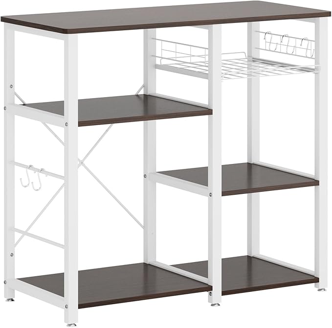 soges 3-Tier Kitchen Baker's Rack, Utility Microwave Oven Stand - Image 6
