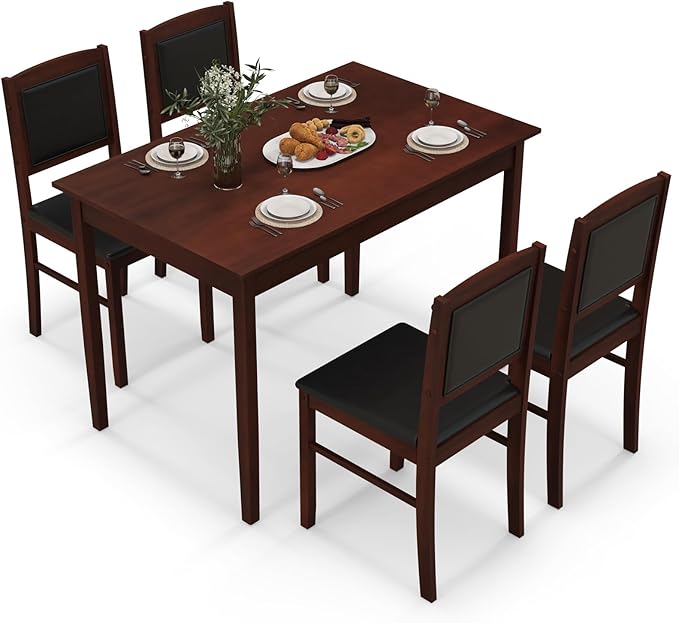 Giantex 5-Piece Dining Table Set by Giantex