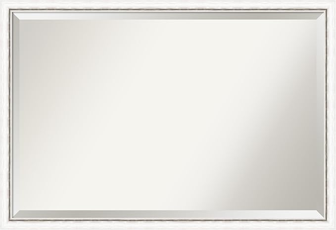 Amanti Art White Bathroom Mirror by AmantiArt