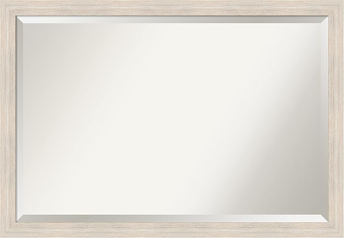 Amanti Art White Bathroom Mirror by AmantiArt