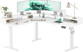 Agilestic L Shaped Standing Desk, Corner Desk by Agilestic