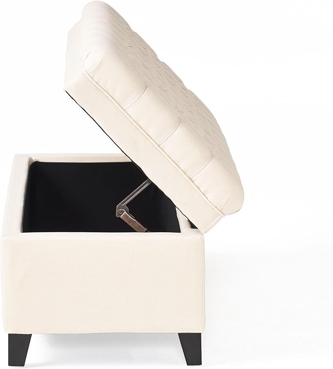 Ball & Cast 50" Upholstered Storage Ottoman - Image 4