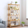 IOTXY 5-Tier Wooden Shelf Bookcase by IOTXY