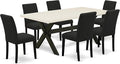 East West Furniture X627AB624-7 7 Piece Dining Room Furniture Set Consist of a by EastWestFurniture