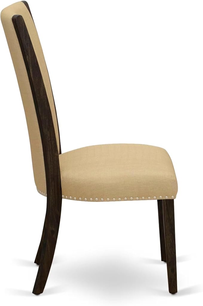East West Furniture V777VE703-9 9 Piece Dining Room Table Set Includes a - Image 11