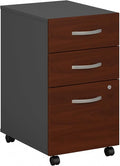 Bush Business Furniture Components 21" D Vertical 3-Drawer Mobile File Cabinet by BushBusinessFurniture