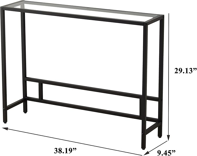 MAJARO Small Modern Console Table - Image 3