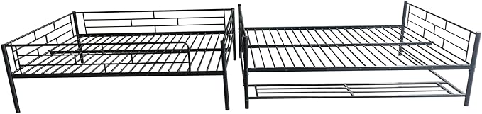 Metal Full Over Full Bunk Bed - Image 7