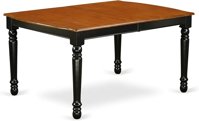 East West Furniture DOKE9-BCH-LC 9 Piece Dining Table Set Includes a Rectangle - Image 5
