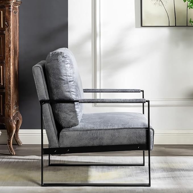 Container Furniture Classic Mid Century Modern Accent Chair - Image 7