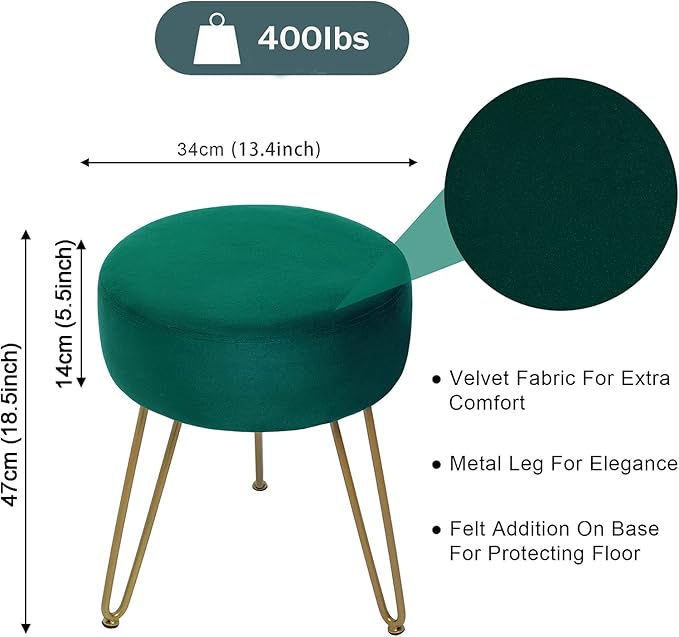 GERANT Multifunctional Vanity Stools - Image 3