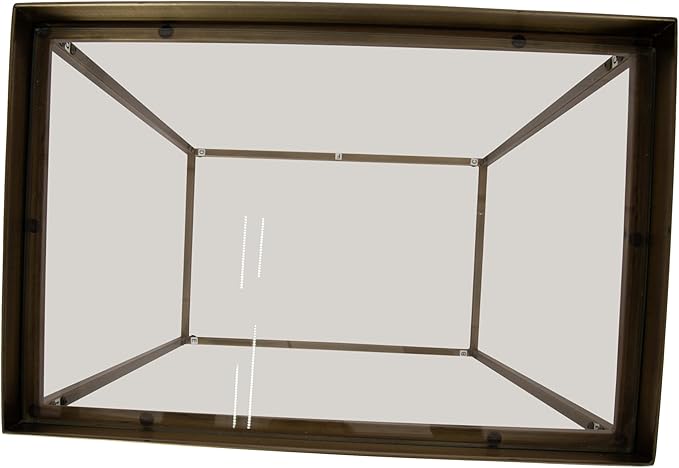 Kate and Laurel Lonsdale Transitional Glass Narrow End Table; 18 x 12 x 24; - Image 7