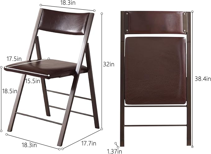 Folding table and chair set, dining table - Image 5