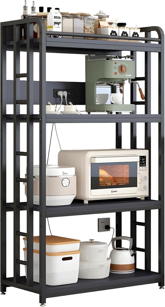 Adjustable 4-Tier Heavy Duty Kitchen Baker's Rack - Image 9
