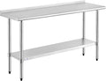 ROCKPOINT Stainless Steel Table by ROCKPOINT