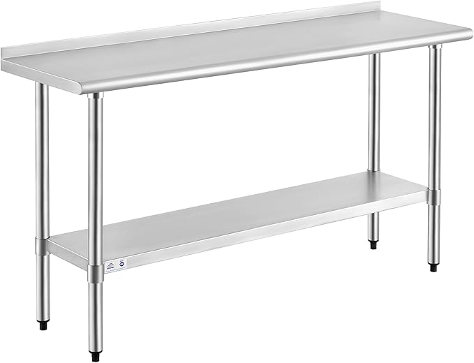 ROCKPOINT Stainless Steel Table by ROCKPOINT