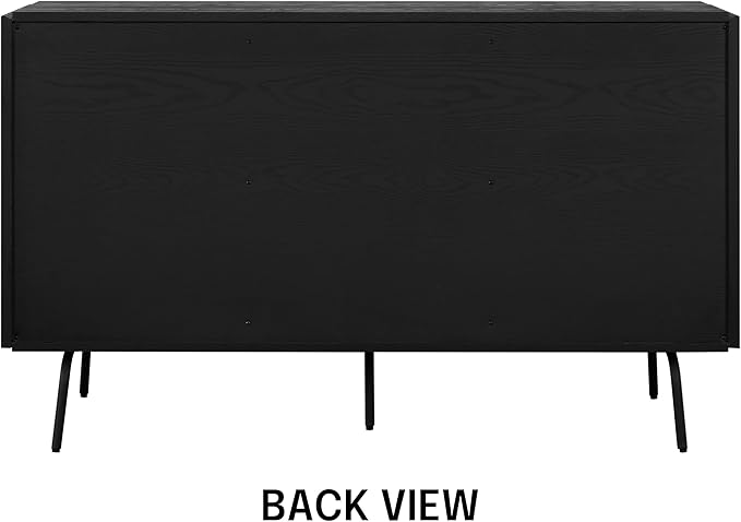 NTC Veil Modern Sideboard with 3 Doors, Buffet Cabinet with Vertical Groove - Image 5