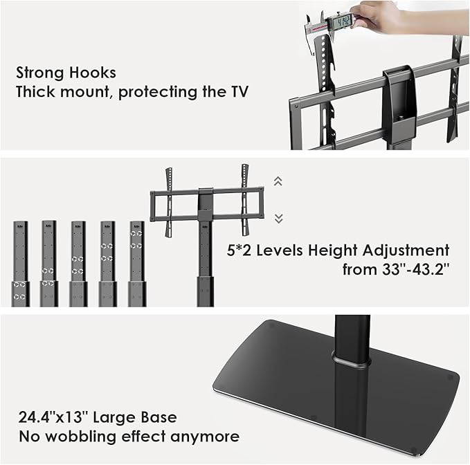 FITUEYES Universal TV Stand Mount - Image 8