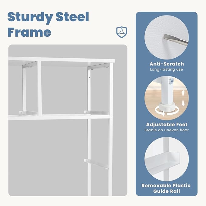 DUMOS TV Stand Dresser for Living Room Bedroom - Image 6