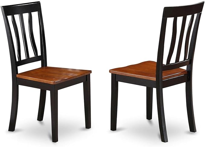 East West Furniture DLAN3-BCH-W 3 Piece Dinette Set - Image 3