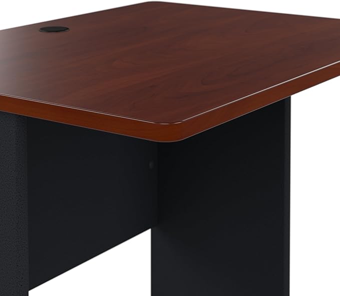 Bush Business Furniture Series A 36W Small Desk in Hansen Cherry and Galaxy - Image 7