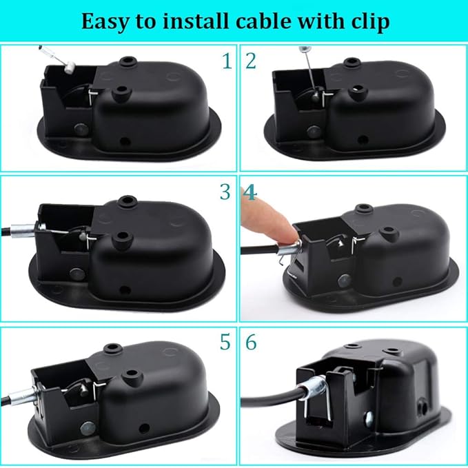 Universal Metal Sofa Chair Recliner Release Pull Handle Replacement Part - Image 5