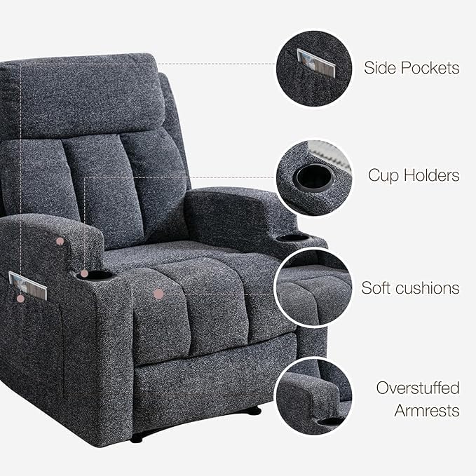 Phoenix Home Manual Recliner Chair - Image 5
