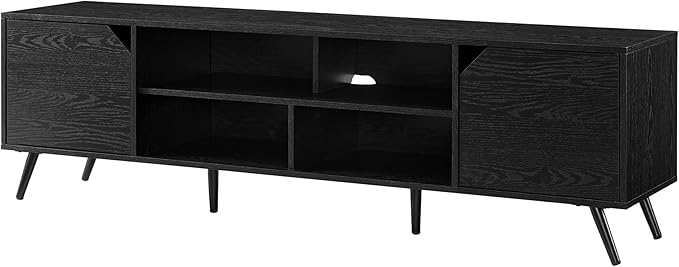 Walker Edison Nora Modern Minimal Open-Shelf TV Stand - Image 6