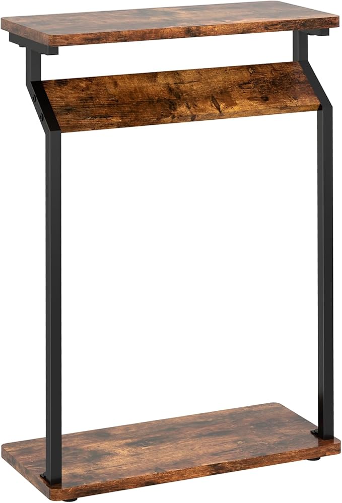 Narrow Side Table for Small Spaces, End Table for Couch, Slim Couch Tray Tables - Image 8