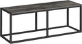 HOOBRO Dining Bench, 47.2 Inch Industrial Style Kitchen Table Bench, Steel Frame by HOOBRO